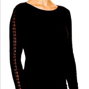 Bailey 44 Women's Houston Chain-trimmed Top -Black